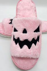 New Fashion Spring Outfit Halloween Pumpkin Flat Slippers